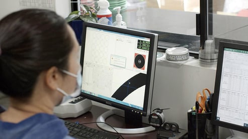 Employee monitoring seal production process