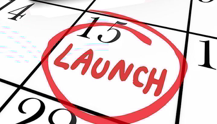 calendar for launch for fast prototypes