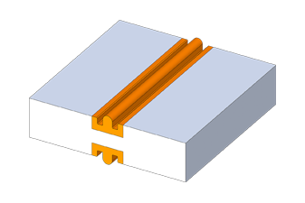 Composite seal / multi port seal / plate seal